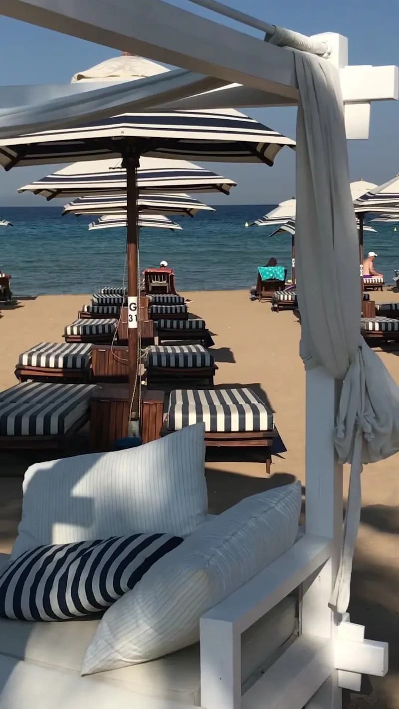 View of Astir Beach in Athens, ATT