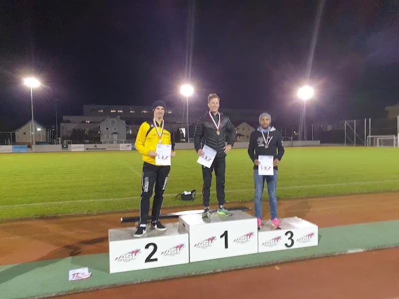 View of ASV Sportrestaurant in Bürmoos, Salzburg