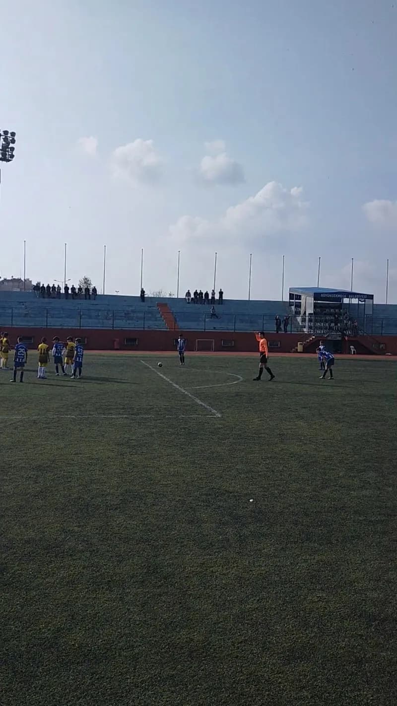 View of Atatürk Sports Complex Metin Oktay Stadium in Esenyurt, Istanbul