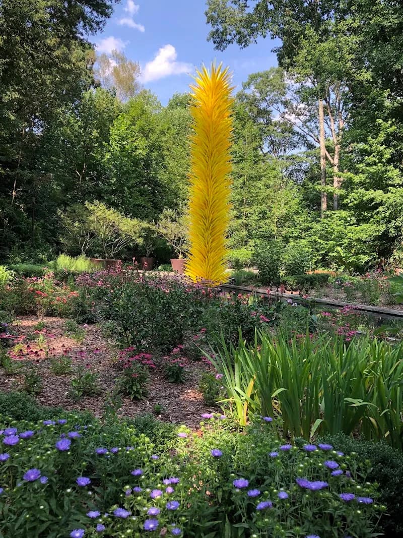 View of Atlanta Botanical Garden in Atlanta, GA