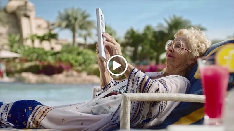 View of Atlantis The Palm Water Park in Palm Jumeirah, Dubai