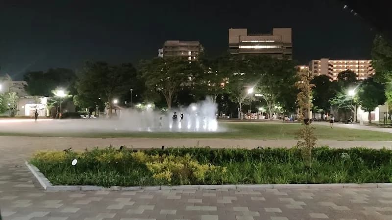 View of Atsugi Central Park in Atsugi, Kanagawa