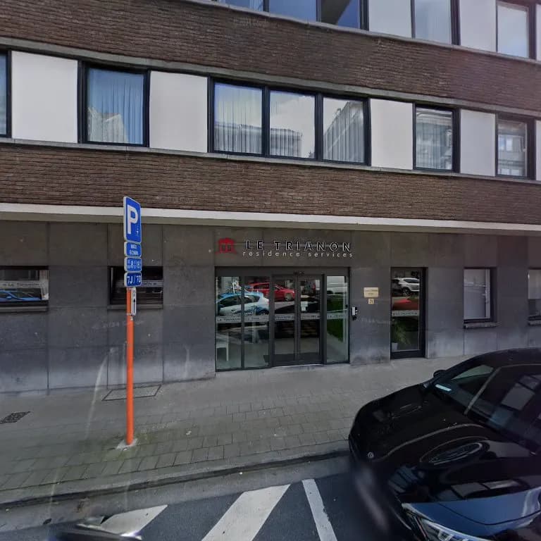 View of Au Petit Trianon in Saint-Gilles, BRU