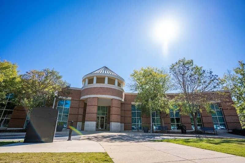 View of Auburn Public Library in Auburn, AL
