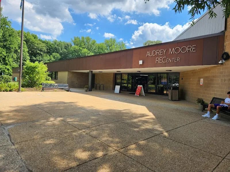 View of Audrey Moore Rec Center in Annandale, VA