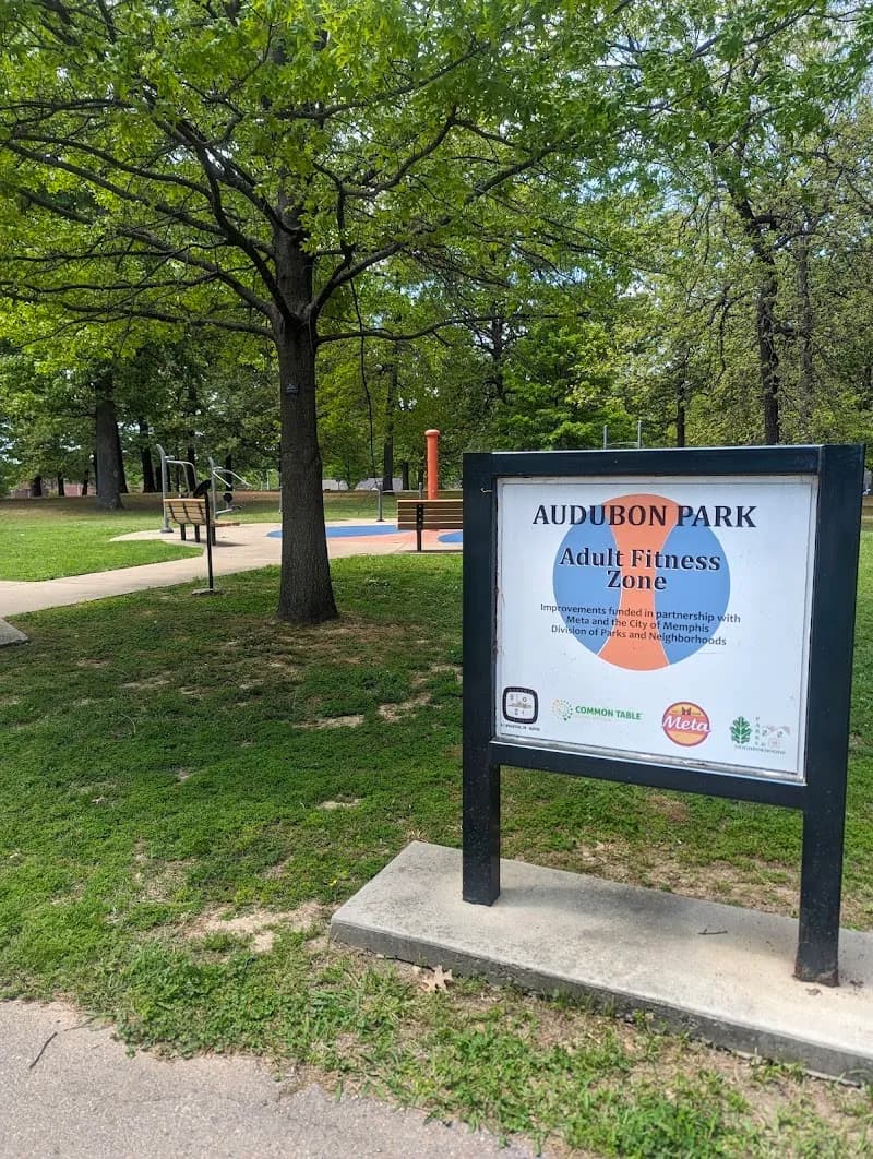 View of Audubon Park in East Memphis, TN