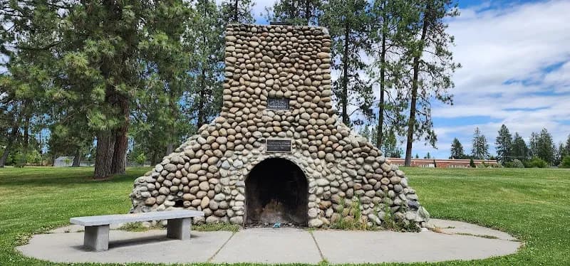 View of Audubon Park in Spokane, WA