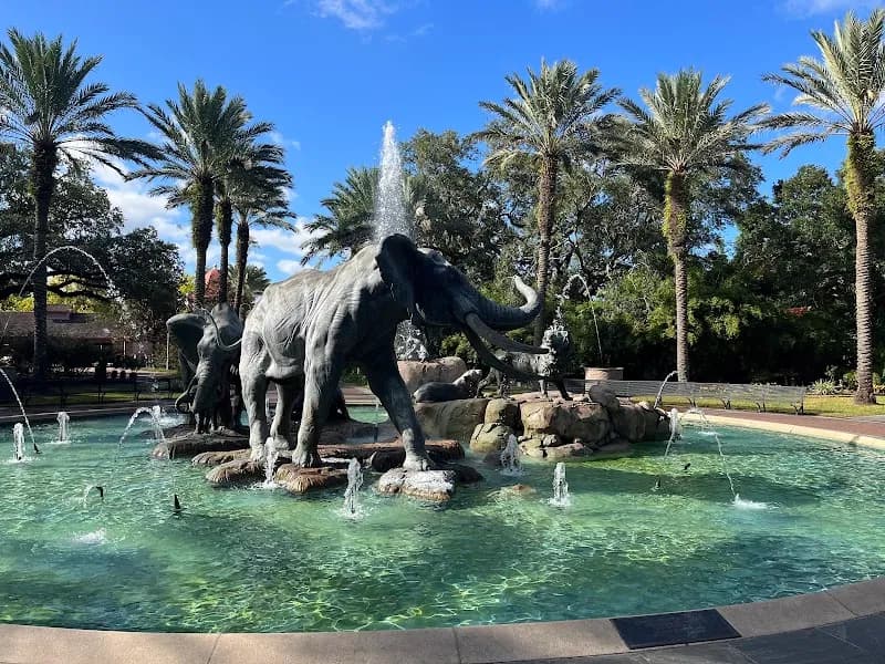 View of Audubon Park in Uptown, LA