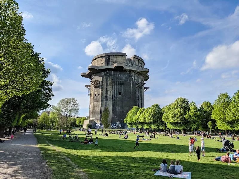View of Augarten in Vienna, W
