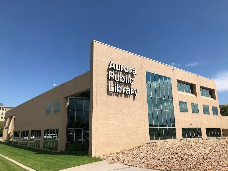 View of Aurora Public Library (Central) in Aurora, CO
