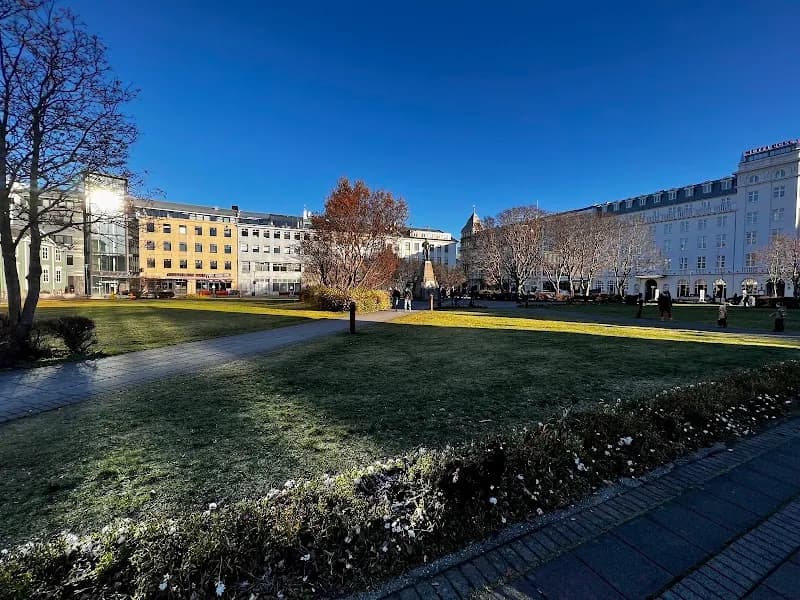 View of Austurvöllur in Árneshreppur, CR