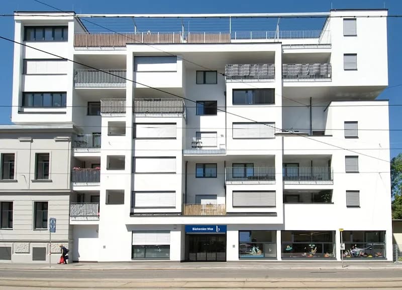 Bücherei Weisselbad library in Floridsdorf, VIE