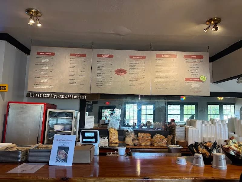 View of B-Daddy's BBQ in Helotes, TX