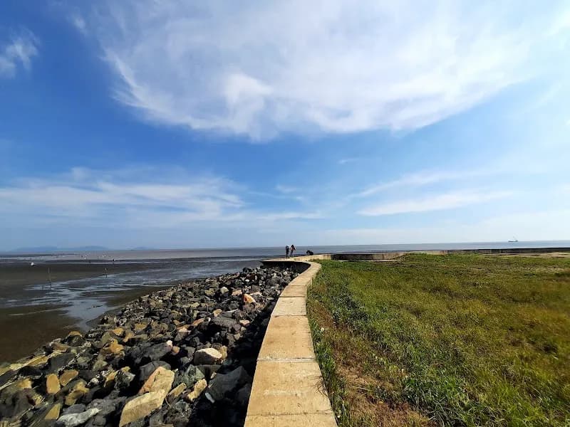 View of Bãi biển Cần Giờ in Can Gio, HCMC