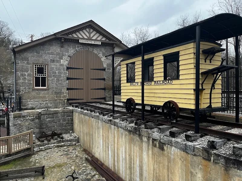 B&O Ellicott City Station Museum tourist attraction in Ellicott City, MD