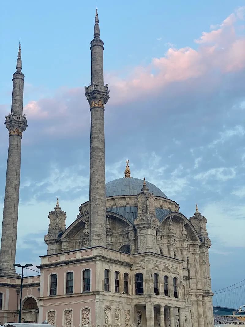 View of Büyük Mecidiye Mosque in Beşiktaş, Istanbul