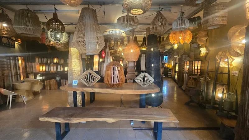 View of Baan Tawai Woodcarving Village in Hang Dong, CM