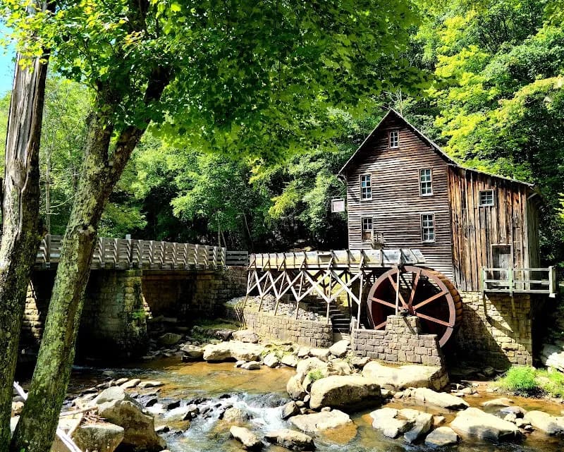 View of Babcock State Park in Fayetteville, WV
