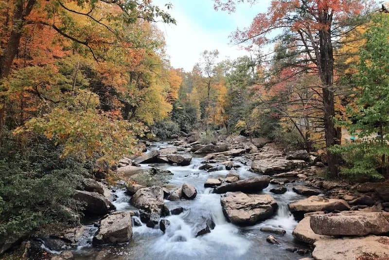 View of Babcock State Park in Fayetteville, WV