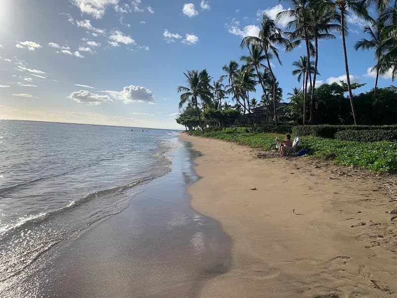 View of Baby Beach in Maui, HI