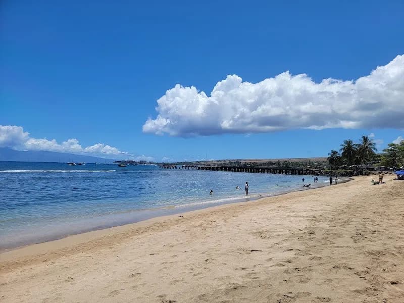 View of Baby Beach in Maui, HI