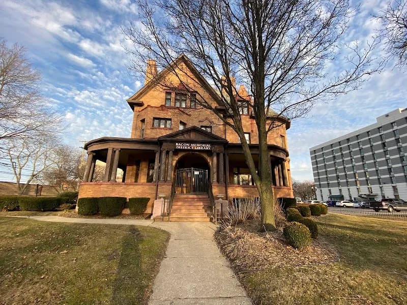 Bacon Memorial District Library library in Wyandotte, MI