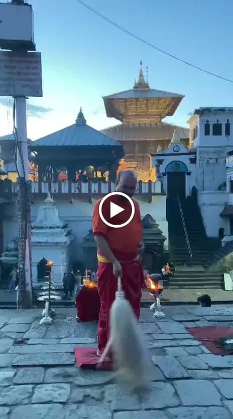 View of Bagmati River Walks in Pashupati, Bagmati