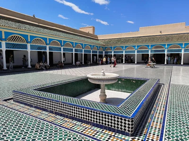 Bahia Palace historical landmark in Marrakech, MRK