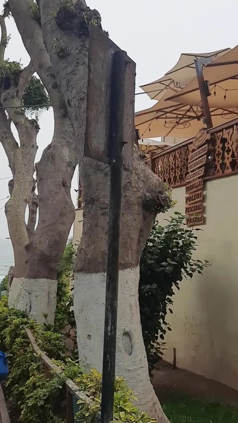 View of Bajada de Baños in Barranco, Lima