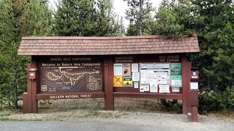 Bakers Hole Campground campground in West Yellowstone, MT