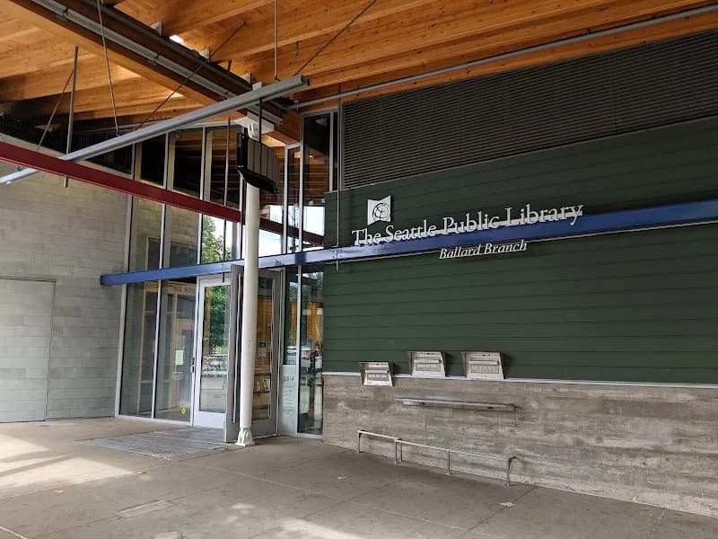 View of Ballard Branch - The Seattle Public Library in Ballard, WA