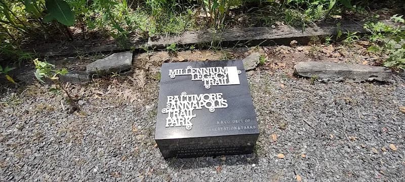 View of Baltimore and Annapolis Trail Ranger Station in Severna Park, MD