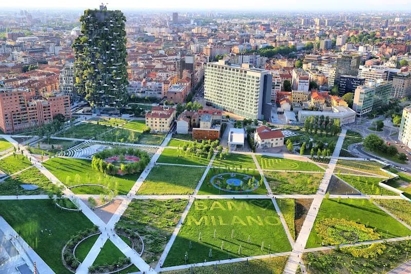 BAM - Biblioteca degli Alberi Milano city park in Pero, Lombardy