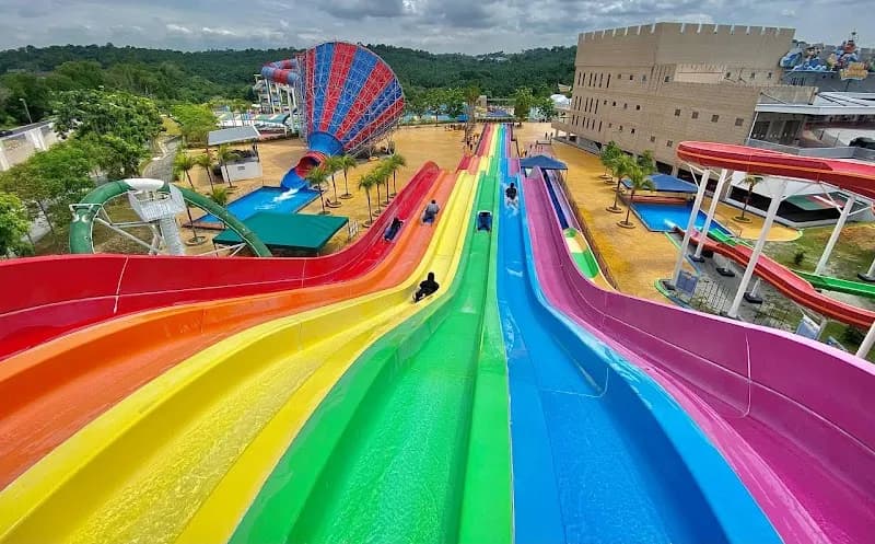 Bangi Wonderland water park in Kajang, SG