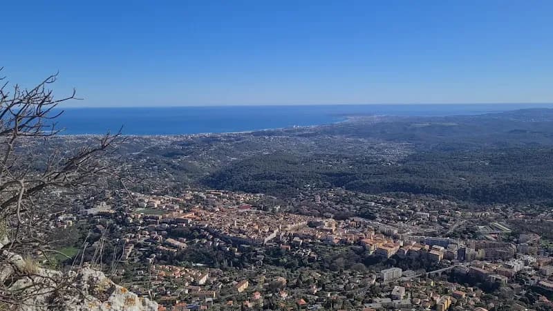 View of Baou des Blancs in Saint-Paul-de-Vence, PACA