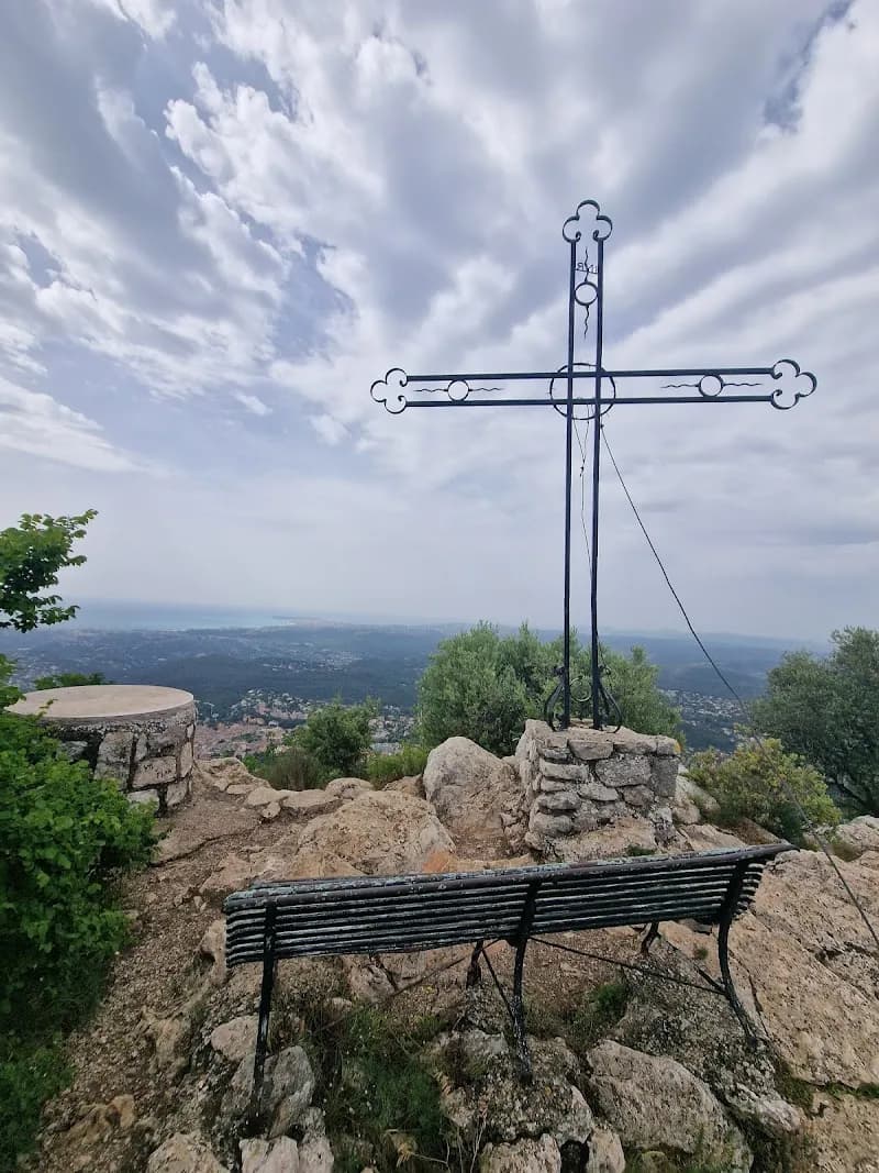 View of Baou des Blancs in Saint-Paul-de-Vence, PACA
