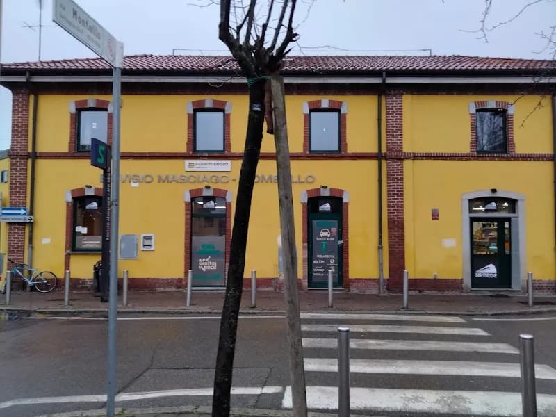 View of Bar Caffè Centrale in Bovisio-Masciago, Lombardy