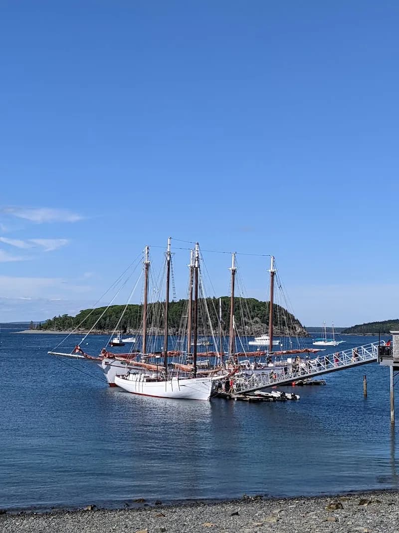View of Bar Harbor Chamber of Commerce Office in Bar Harbor, ME