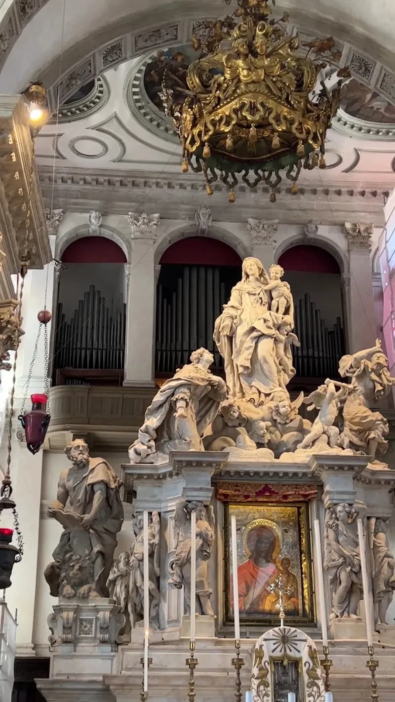 View of Basilica Santa Maria della Salute in Venice, VN