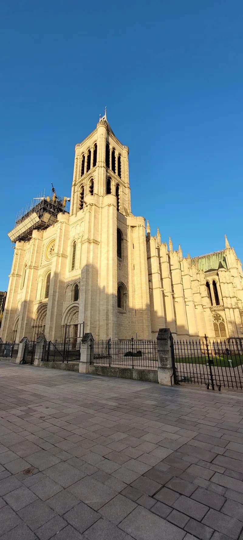 View of Basilique Cathédrale Saint-Denis in Saint-Denis, IDF