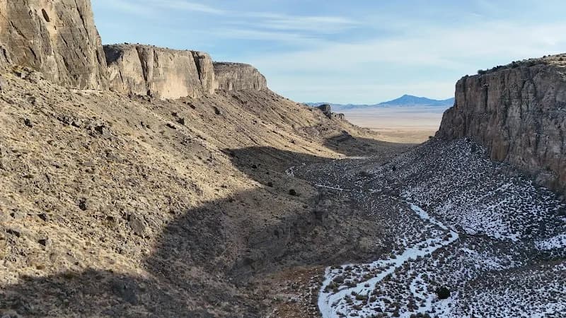 View of Basin and Range National Monument in Midland, TX