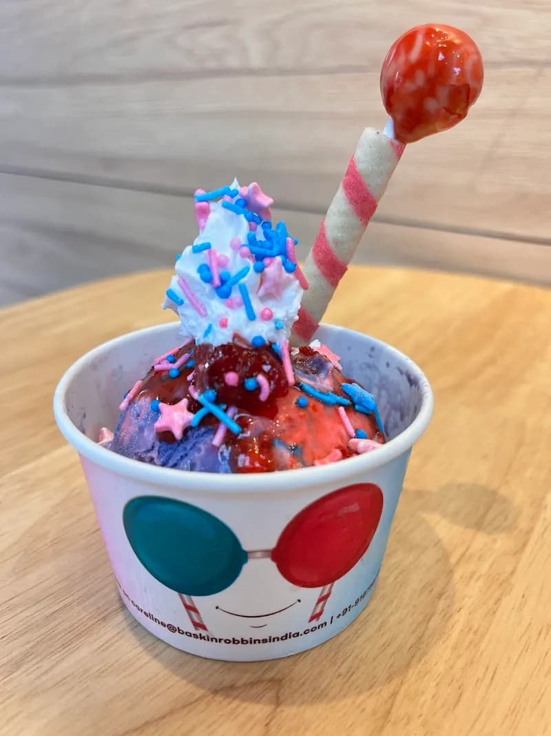 View of Baskin-Robbins Ice Cream Parlor, Vashi in Vashi, MH