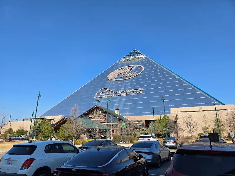Bass Pro Shops at the Pyramid sporting goods store in Memphis, TN