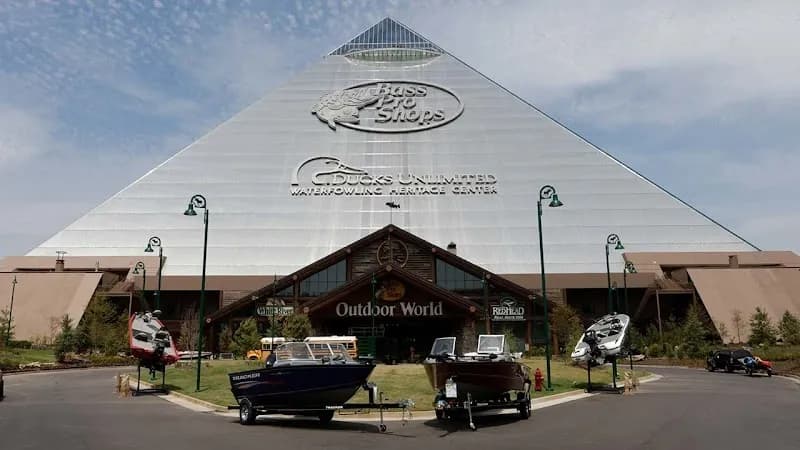 View of Bass Pro Shops at the Pyramid in Memphis, TN