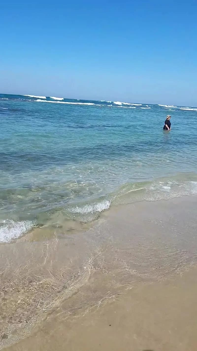 View of Bat Yam & Jaffa Border Beach in Bat Yam, TA