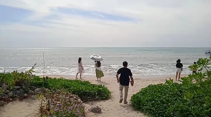 View of Batu Ferringhi Beach in Batu Ferringhi, Penang