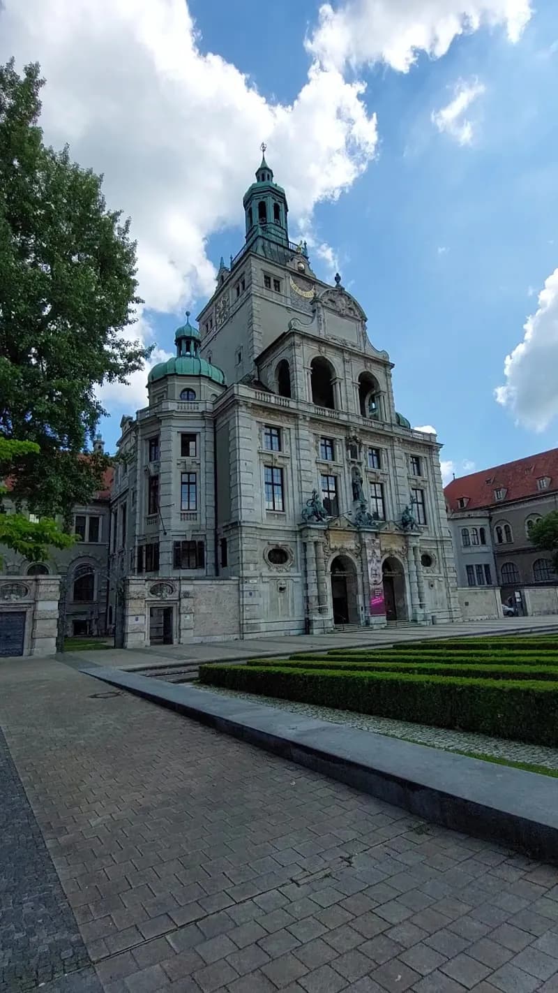 View of Bavarian National Museum in Oberschleißheim, BY