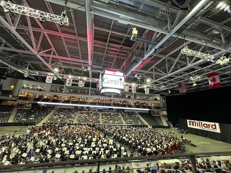 View of Baxter Arena in Aksarben Village, NE