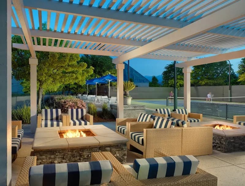 View of Bay Club Redwood Shores in San Mateo, CA