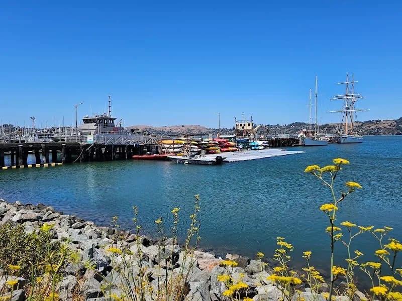 View of Bay Model Visitor Center in Sausalito, CA